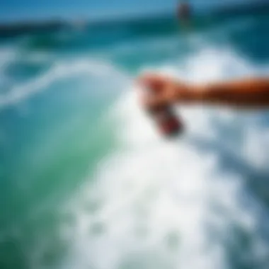 Creating Effortless Beach Waves with Spray Demonstration of applying spray to create beachy waves