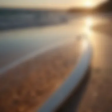 Surfboard with intricate design