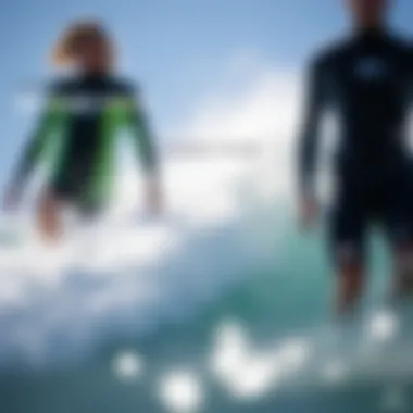 Comparison chart showing the features of the Billabong Furnace against traditional wetsuits