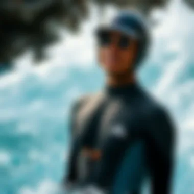 The sleek design of the Billabong Furnace wetsuit showcasing its advanced materials