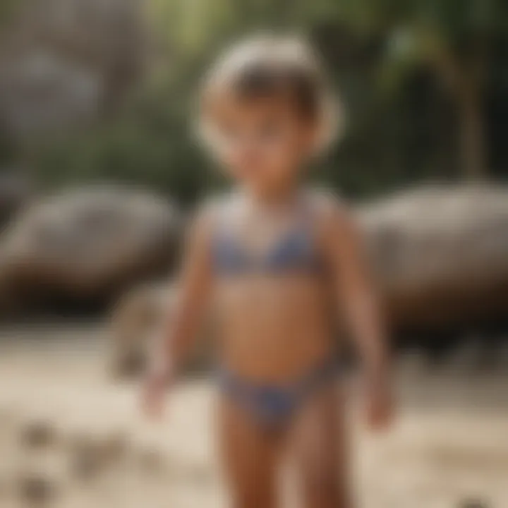 Billabong infant swimwear showcasing innovative design