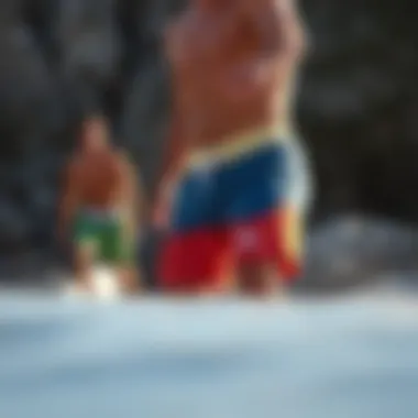 Comparison chart of surf shorts in the market