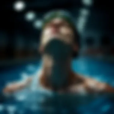 An athlete practicing breathing exercises, showcasing techniques to enhance lung capacity.