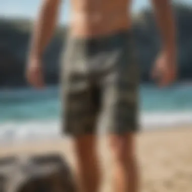 Comfortable fit of O'Neill board shorts