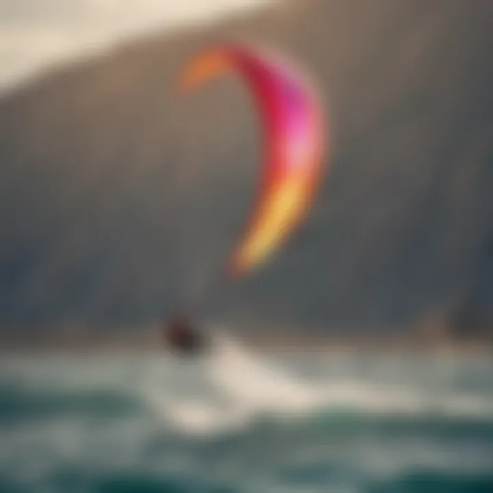 Colorful kites fluttering in the wind against a picturesque Sicilian backdrop