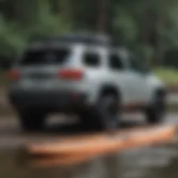 Dakine Aero Rack Pads in action on a vehicle