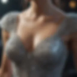 Exquisite Diamond Encrusted Bodice