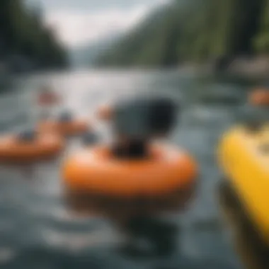 Variety of flotation devices for GoPro