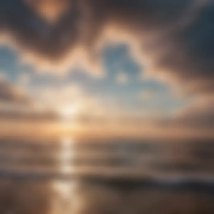 Dramatic Altocumulus Clouds at Sunset