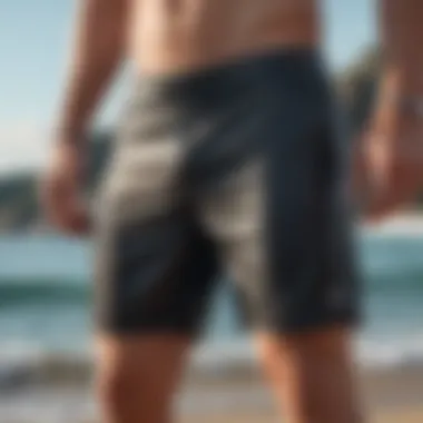 Durable Fabric of Thick Material Board Shorts