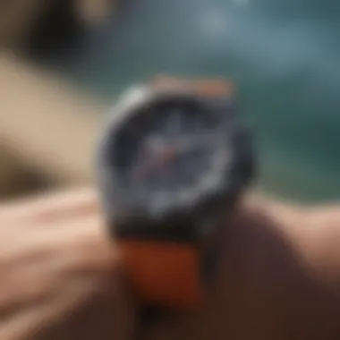 Durable Rip Curl watch band made from eco-friendly materials