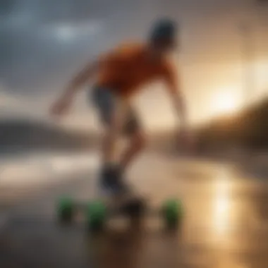 Feature-Rich Electric Longboard Technology