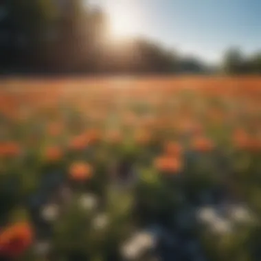 Sun-Kissed Field of Wildflowers