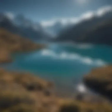 Enigmatic Blue Depths of Patagonia's Untouched Lakes