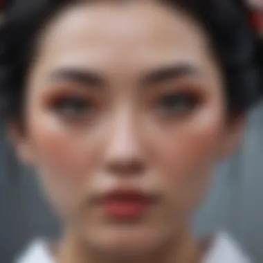 Enigmatic Geisha's Gaze