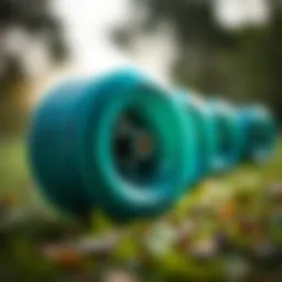 Detailed overview of longboard wheels showcasing different durometer ratings