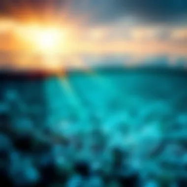 Pathways of Plastic Pollution Infographic showcasing the journey of plastic from land to ocean