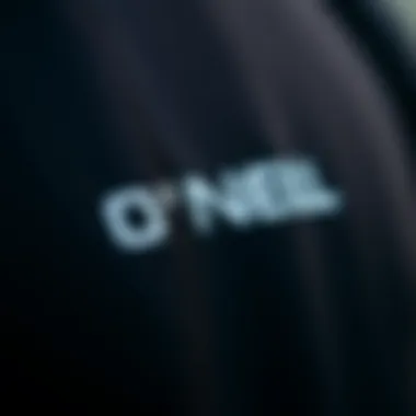 Quality Materials in O'Neill Wetsuits Close-up of O'Neill wetsuit material highlighting its construction