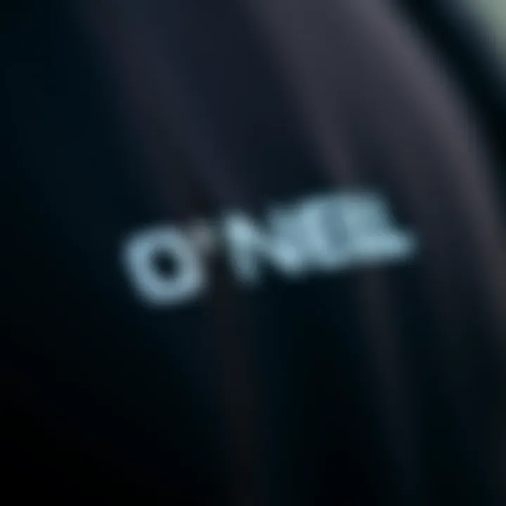 Quality Materials in O'Neill Wetsuits Close-up of O'Neill wetsuit material highlighting its construction