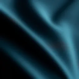 Close-up view of neoprene fabric showcasing its texture and flexibility