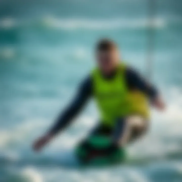 Performance Enhancement with Rip Curl Cordura Athlete using Rip Curl Cordura gear during a water sport