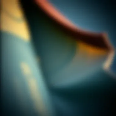 Textural Excellence of Rip Curl Cordura Close-up of Rip Curl Cordura fabric texture