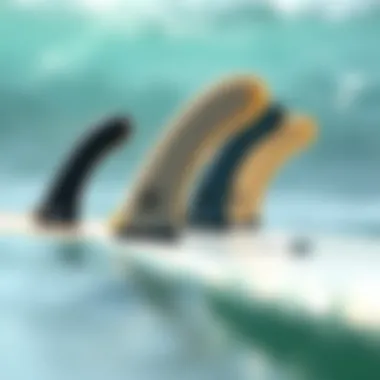 Evolution of Fin Shapes The evolution of surfboard fin shapes from traditional to modern.