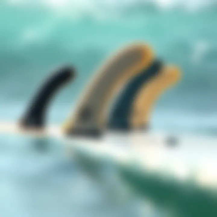 Evolution of Fin Shapes The evolution of surfboard fin shapes from traditional to modern.