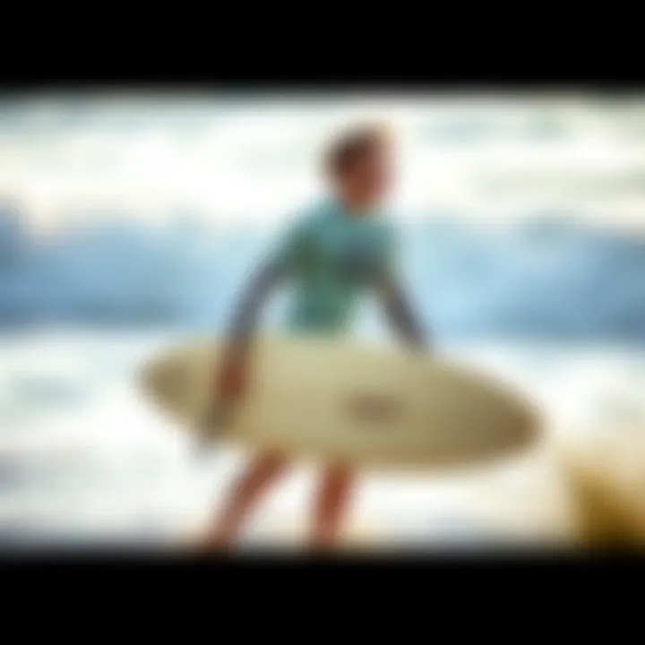 An eco-friendly surf brand showcasing sustainable materials