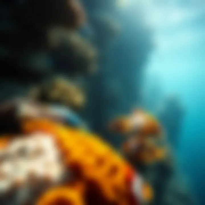 Coral Reef Ecosystem: A Thriving Community Underwater coral reef teeming with life