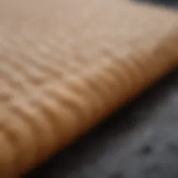 Close-up of a surf grip pad showcasing texture and design