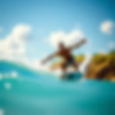 Lakai Koston in Action Dynamic Lakai Koston watersport performance