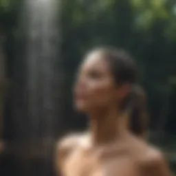 Innovative design of a portable shower