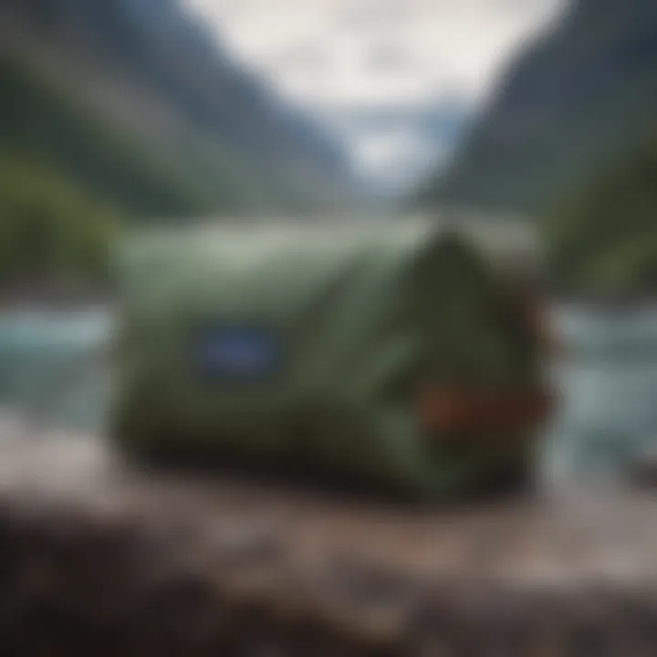 Materials used in the Patagonia Dopp Kit emphasizing durability and style