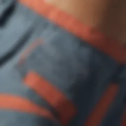 Close-up of the Rip Curl Mirage Boardwalk Shorts showcasing fabric texture