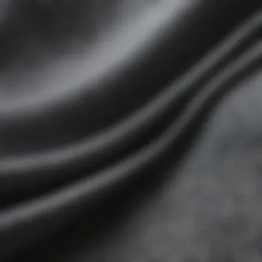 Unveiling the Unique Texture of Microfiber Material Close-up of microfiber fabric showcasing its texture