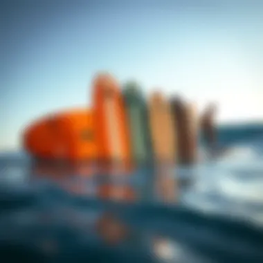 Comparative analysis of the Wavestorm longboard alongside competitor brands