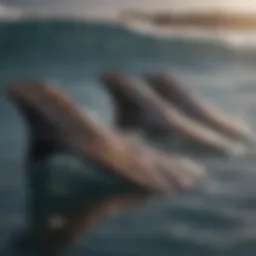A detailed view of Tyr fins showcasing their innovative design and materials.