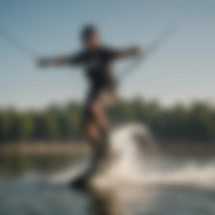 Wakeboarders in Action at Cable Park