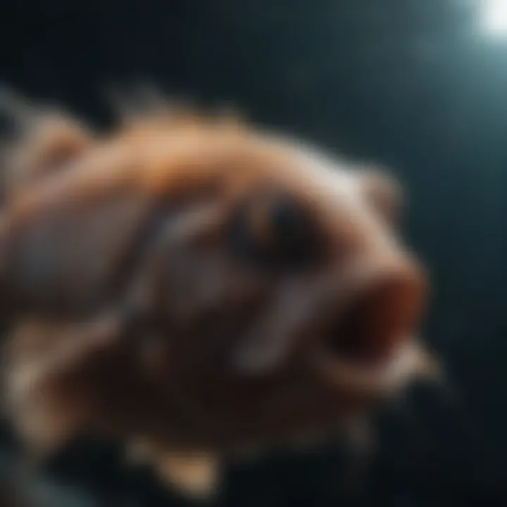 Mysterious Deep-sea Anglerfish Lurking