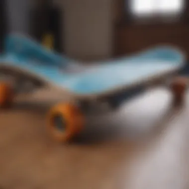 Final assembly of personalized skateboard masterpiece