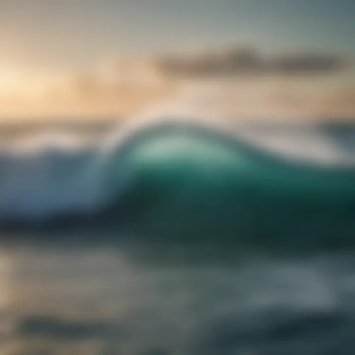 Giant oceanic whirlpool in motion