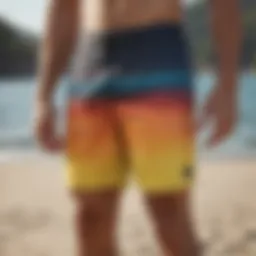 Stylish Hurley boardshorts in vibrant colors