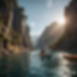 Abstract representation of The Impossible Game 2 concept