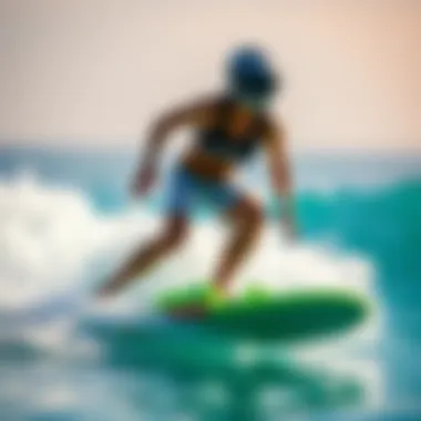 Innovative designs of water toys for surfers