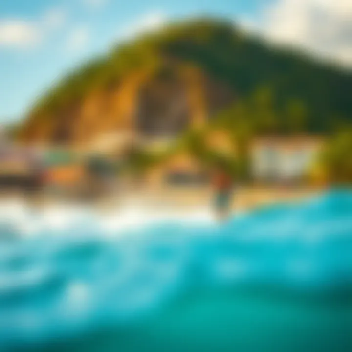 Local surf culture in Cartagena