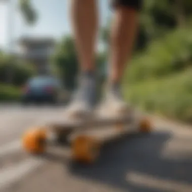 Longboard size choice according to skill level