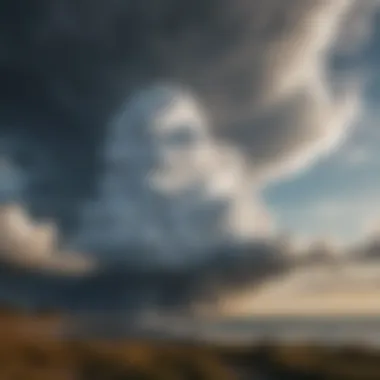 Majestic Cumulonimbus Cloud Over Landscape