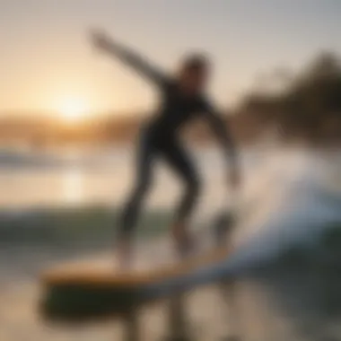 Technique Precision in Paddle Board Surfing