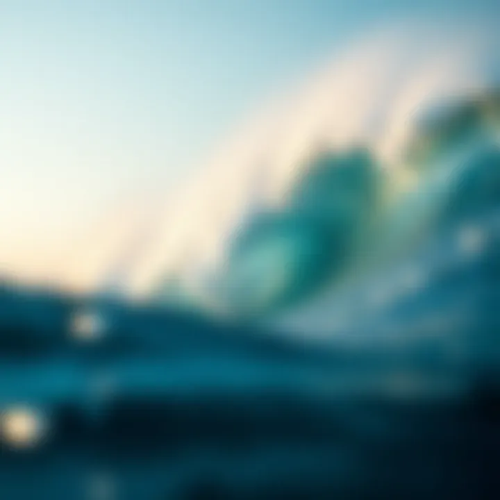 Understanding Offshore Wave Patterns A dynamic graphic showcasing offshore wave patterns